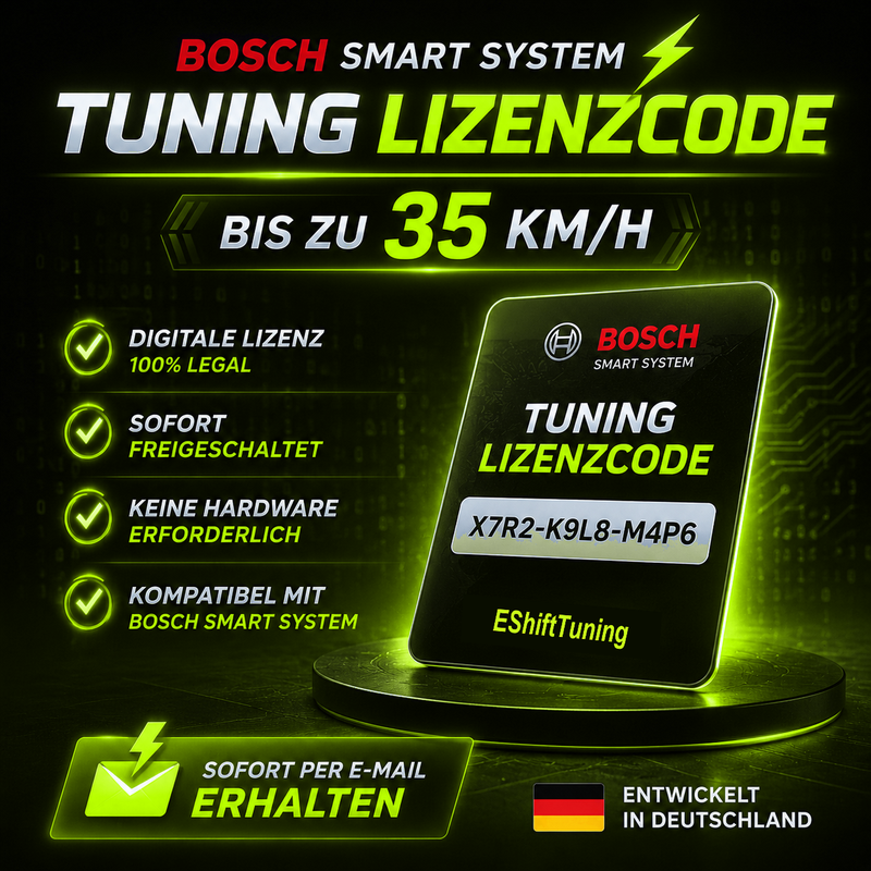 Bosch Smart System Tuning Lizenzcode (BES3)